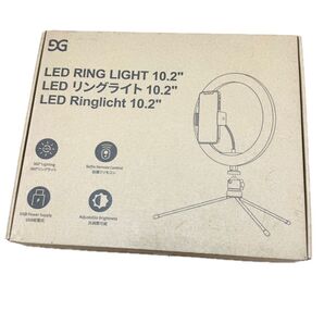 GUSGU LED RING LIGHT 10.2" リングライト 10.2 inch 26cm 白色 ミックス光 暖色