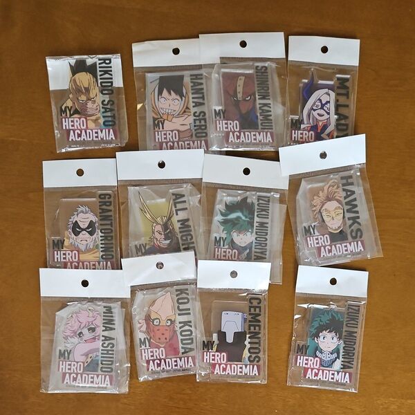 【12個セット】僕のヒーローアカデミア アクリルスタンドキーホルダー まとめ売り