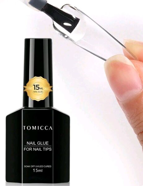 アウトレット TOMICCA ネイルグルージェル15ml ネイルチップ接着