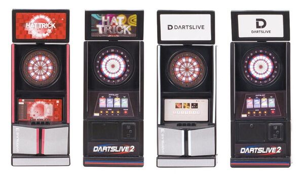 ダーツライブ サウンドミニチュアコレクション DARTSLIVE3 & DARTSLIVE2 EX 4個セット