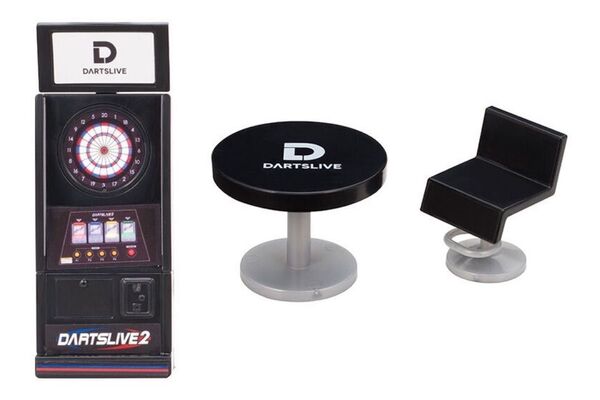 ダーツライブ サウンドミニチュアコレクション DARTSLIVE2 EX & TABLE CHAIR セット
