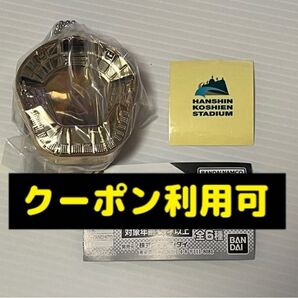 バンダイ ミニチュア阪神甲子園球場 2025年春立体チャーム 金色