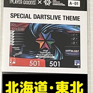 ダーツライブ エリアチャンピオンシップ 開催店限定 ブラックホールくじ A賞 北海道 東北 テーマ