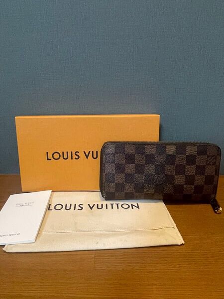 LOUIS VUITTON ルイヴィトン ダミエ ジッピーウォレット 長財布