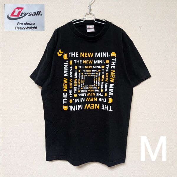 THE NEW MINI プリント Tシャツ M ミニクーパー ヘビーウェイト Tシャツ 半袖Tシャツ