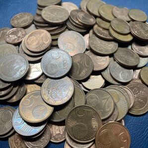 ユーロコイン 銅銭まとめ 337g 外国硬貨