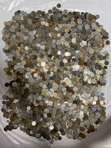 外国コインなどのコインまとめ 13850g 13,85kg 硬貨 古銭 コイン 外国コイン 海外コイン