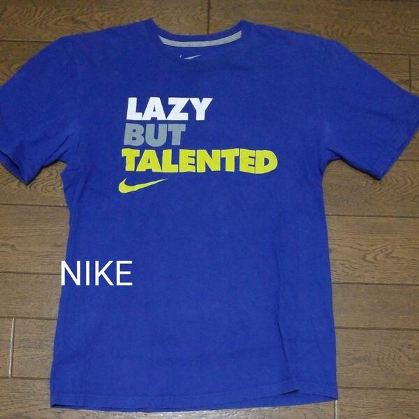 NIKE プリントTシャツ メンズ レディース ブルー系 M/M/M NO-2522