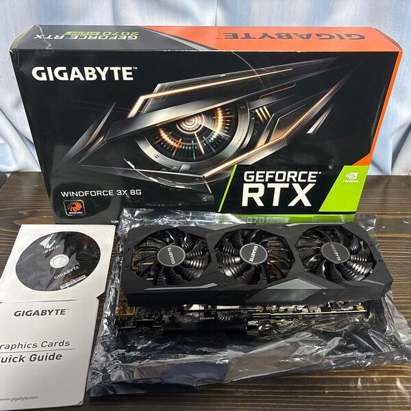 GIGABYTE GeForce RTX 2070 super 8G WINDFORCE 3X GV-N207SWF3-8GD
