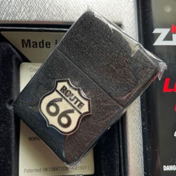 Zippo Route 66 Black Crackle 236 1941レプリカ復刻版