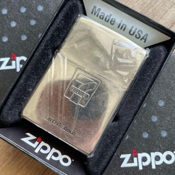 【USED】zippo 2005年vintage SEVEN ELEVEN JP オイルライター