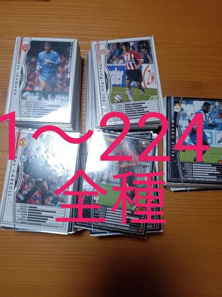 wccf pamimi サッカー カード 1〜224フルコンプ コンプ