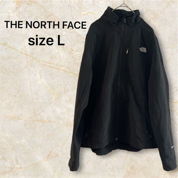 《美品》値下げOK!THE NORTH FACE【L】 ブラックジャケット ザノースフェイス ジャケット アウトドア ブラック