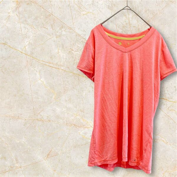 Xersion 半袖チュニック Lサイズ ピンク Tシャツ カットソー トップス