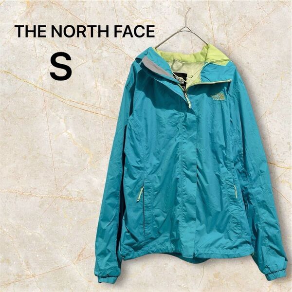 THE NORTH FACE 【S】ターコイズ マウンテンパーカー ノースフェイス ジャケットアウトドア ナイロン アウター