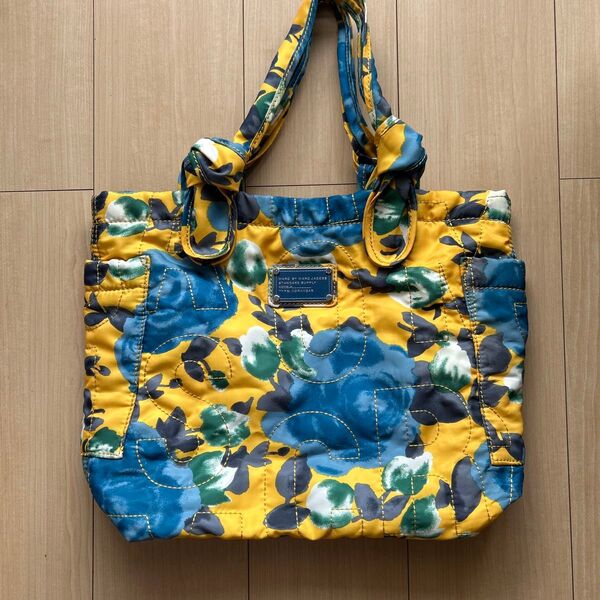 MARC BY MARC JACOBS トートバッグ 花柄 イエロー系