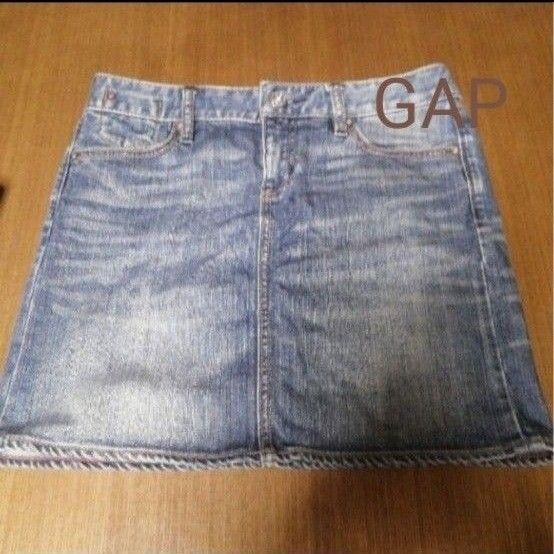 GAP☆デニム/マイクロミニスカート/XS