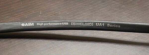 半額以下 AIM SHELDIO UA1-P010 USB ケーブル オーディオ 1m 接続 エイム電子 ua1