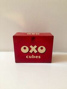 イギリスアンティーク OXO オクソ缶 ティン ブリキ缶 インテリア雑貨 