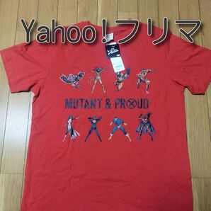 【未使用】GU X-MEN グラフィックT(半袖) Tシャツ メンズ L 赤