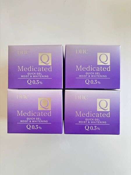 4個 DHC 薬用Qクイックジェル モイスト&ホワイトニング 100g オールインワンジェル