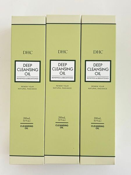【3本セット】DHC 薬用ディープクレンジングオイル リニューブライト 200mL 医薬部外品 メイク落とし