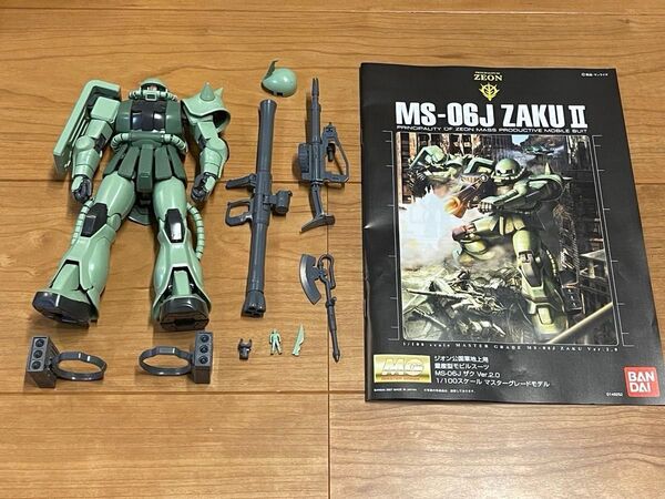 ジャンク MG 1/100 MS-06J 量産型ザク Ver.2.0 素組完成品