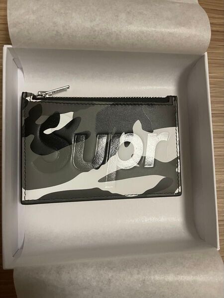 Supreme Leather Zip Card Holder CAMO カモ レザー コインケース カードホルダー カードケース