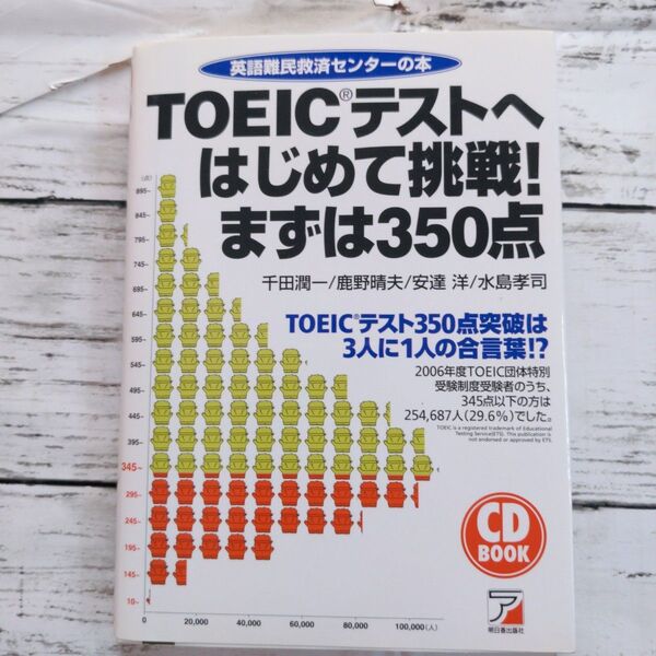 TOEICテストへはじめて挑戦!まずは350点: 英語難民… (CD BOOK)