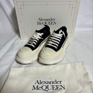 Alexander McQueen アレキサンダーマックイーン トレッドスリック レースアップスニーカー 40