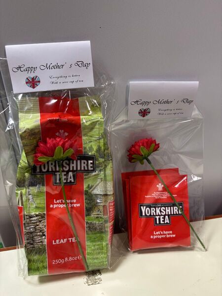 Yorkshire Tea 紅茶 ティーバッグ リーフティーセット 母の日ギフト 2点セット