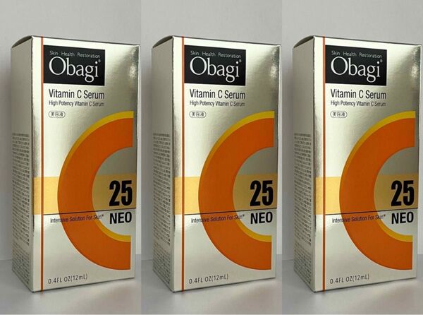 ロート製薬 Obagi オバジ C25セラム ネオ 12ml 美容液 x3本セット
