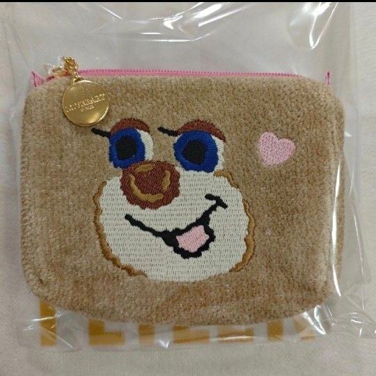 フェイラー ドアップ テディガール ポーチ スクエア 新品未使用