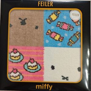 フェイラー ハンカチ 新品未使用 ミッフィー&ボリス スイーツ