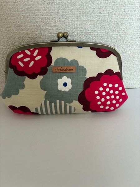 ハンドメイド がま口 ハンドメイドがま口ポーチ がま口長財布 ショルダーバック クラッチバック