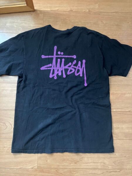 Stussy スチューシー ブラック Tシャツ Lサイズ