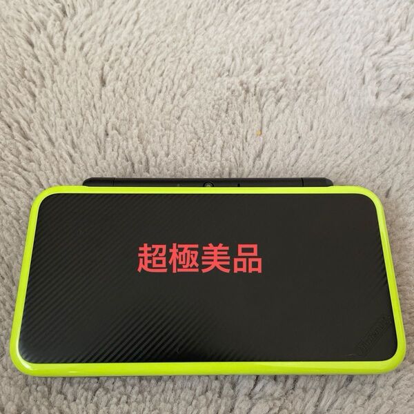 【ジャンク品】newニンテンドー LL3DS 本体 ライムグリーン×ブラック