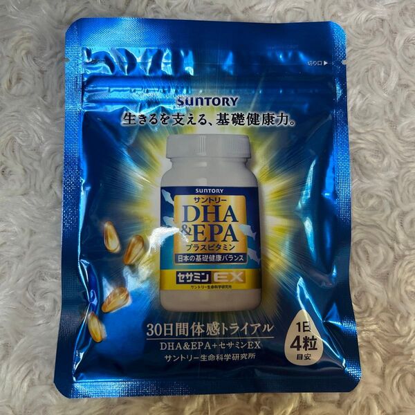 サントリー DHA & EPA 120粒 プラスビタミン セサミンEX 30日分