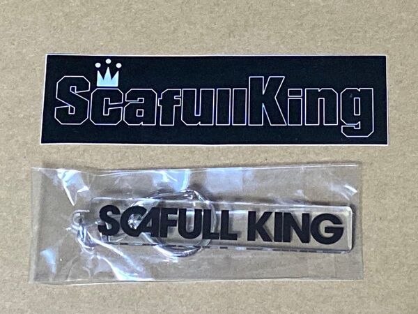 SCAFULL KING 非売品アクリルキーホルダー&ステッカー スキャフルキング