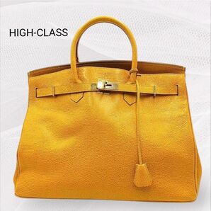 HIGH-CLASS ハイクラス ハンドバッグ トートバッグ レザー