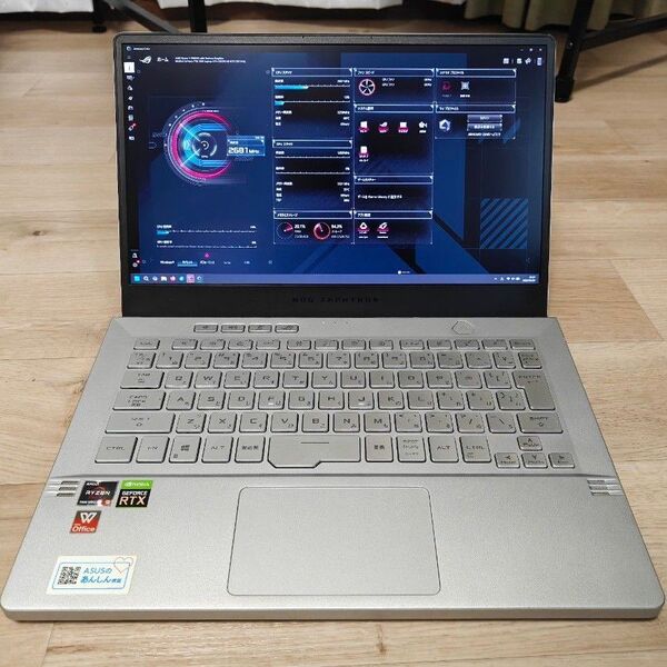 ASUS ROG Zephyrus G14 Ryzen9 5900HS RTX3060 48GB 1TB ゲーミングPC