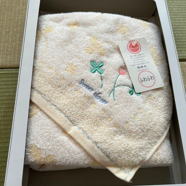 Sweet clover ふわふわ 無撚糸バスタオル