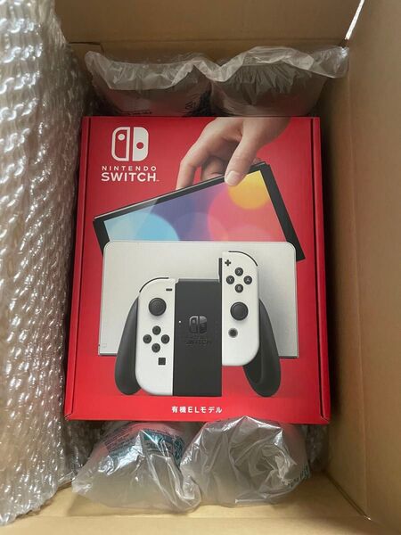 【新品】任天堂 Nintendo Switch 本体 有機EL JCホワイト ニンテンドースイッチ 任天堂