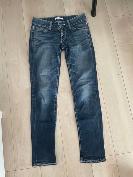 moussy パウダースキニーデニム