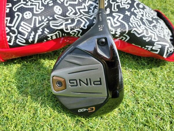 【名器】レフティ PING G400 フェアウェイウッド 5w 17.5