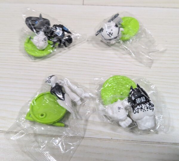 にゃんこ大戦争 チョコサプ フィギュア 4個セット