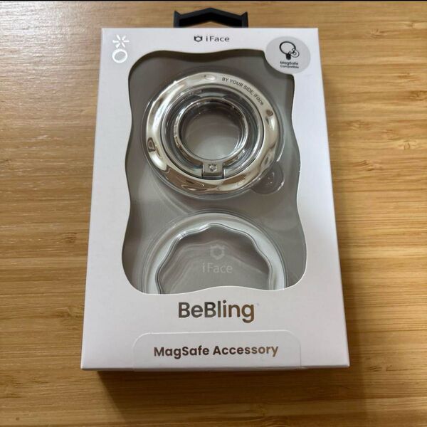 BeBling MagSafe スマホリング シルバー