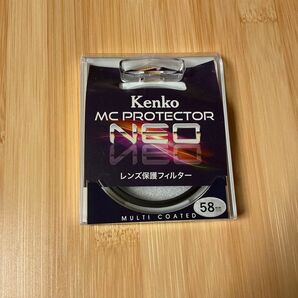 Kenko MC PROTECTOR NEO 58mm レンズ保護フィルター 美品