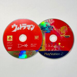 PS2 ウルトラマン1&2 セット ディスクのみ