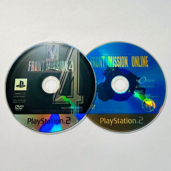 PS2 フロントミッション4 フロントミッション オンライン βversion ディスクのみ